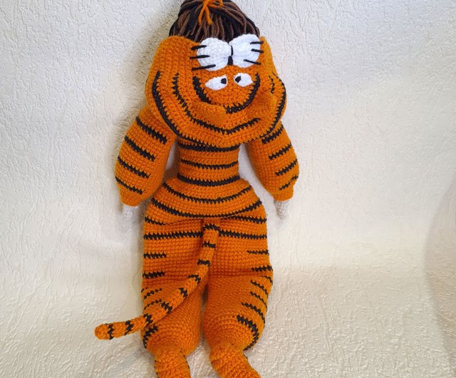 Digital】Digital Crochet Pattern PDF - Diana doll amigurumi with tiger  kigurumi costume - Shop DeftCrochet DIY Tutorials ＆ Reference Materials -  Pinkoi