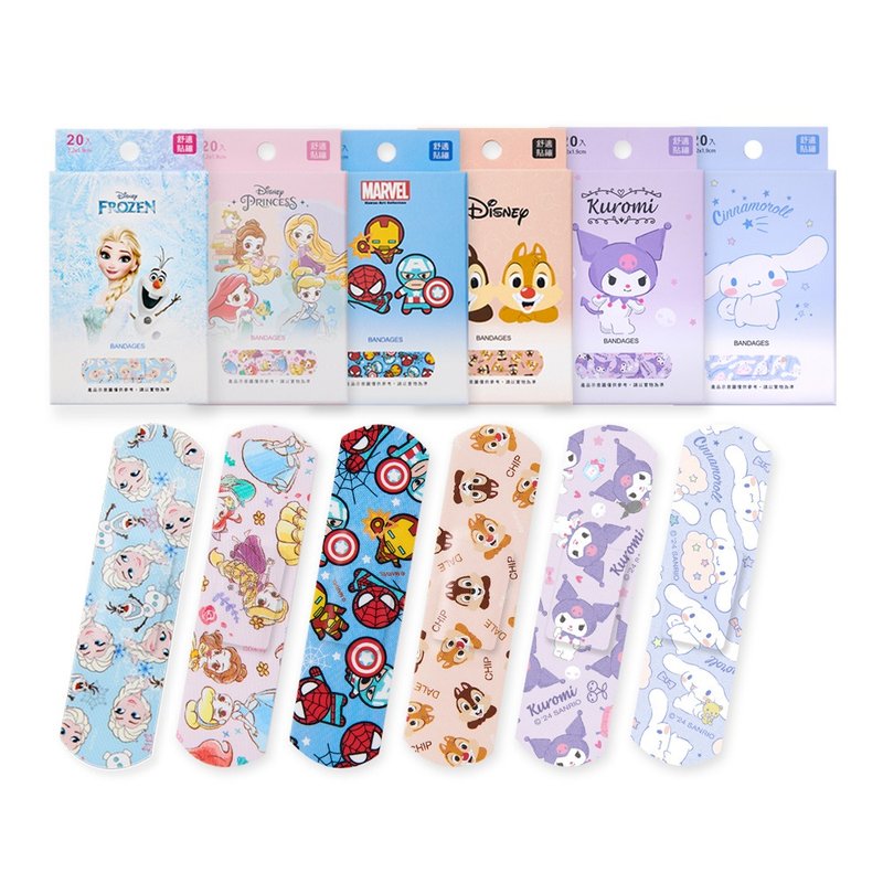 【ONEDER】Disney Princess Marvel Series Sanrio Coolomi Comfortable Bandage Made of OK Bandage - อื่นๆ - วัสดุอื่นๆ 