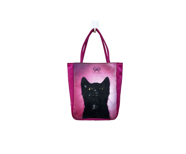 【極上美品】アニヤハインドマーチ　バッグ　ピンク　猫　ハンドバッグ　トートバッグ