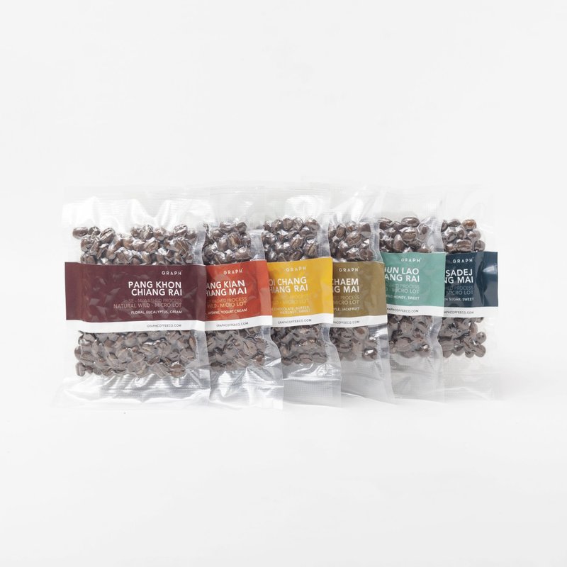GRAPH | เมล็ดกาแฟ SINGLE ORIGIN (30g.) - 咖啡/咖啡豆 - 其他材質 