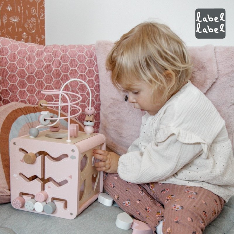 【Label Label】Wooden Discovery Box-Two colors available - Kids' Toys - Wood Multicolor