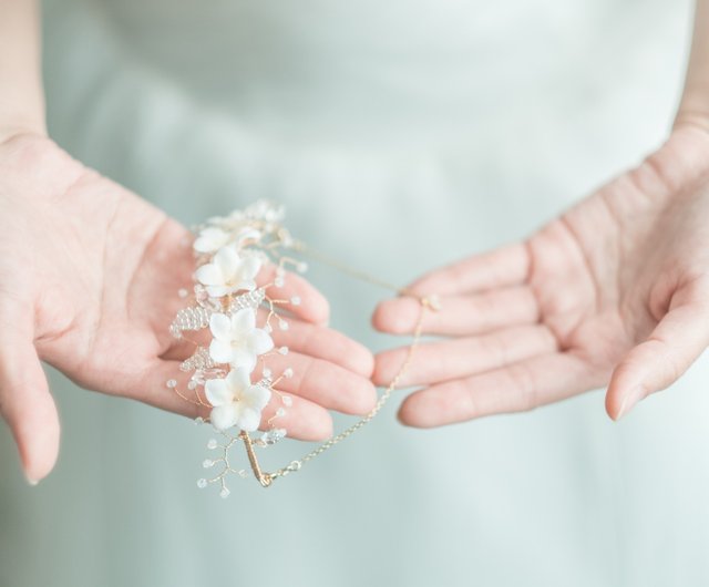 フランジパニ 帽子 ブライダル帽子 オーダーメイドアクセサリー 手作りアクセサリー 結婚式 ショップ Littlelittlehandmade11 ヘアアクセサリー Pinkoi