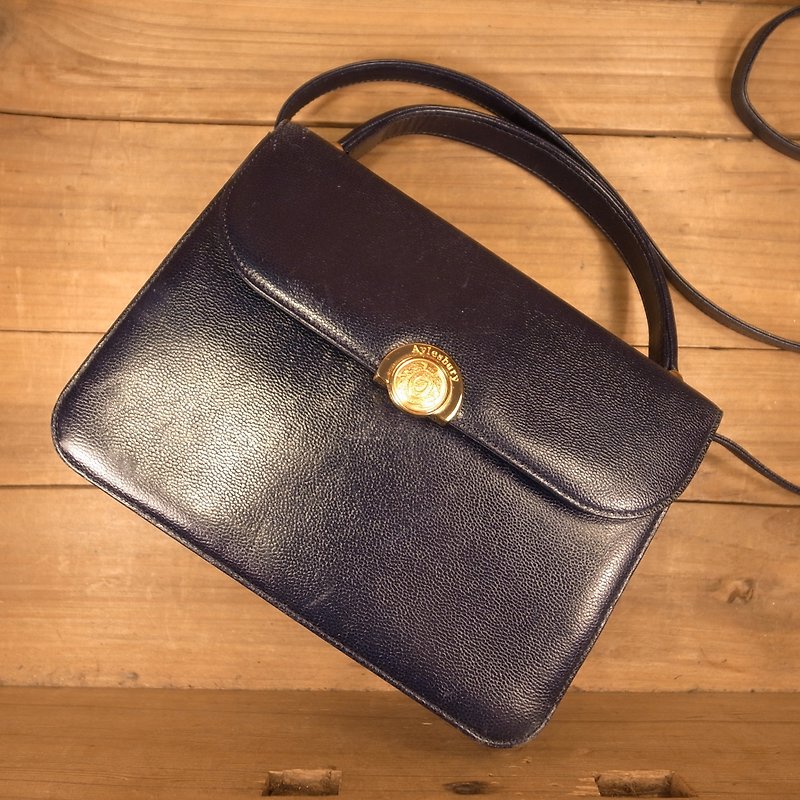 Old bones Aylesbury handbag VINTAGE - Messenger Bags & Sling Bags - Genuine Leather Black