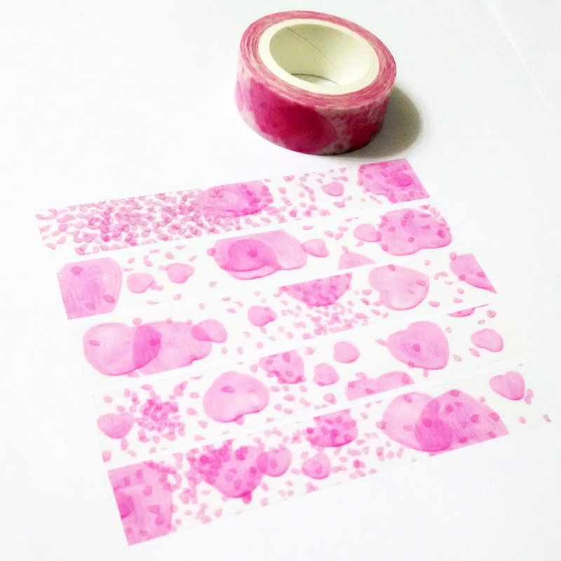 Masking Tape Valentine Ribbon - Washi Tape - Paper 