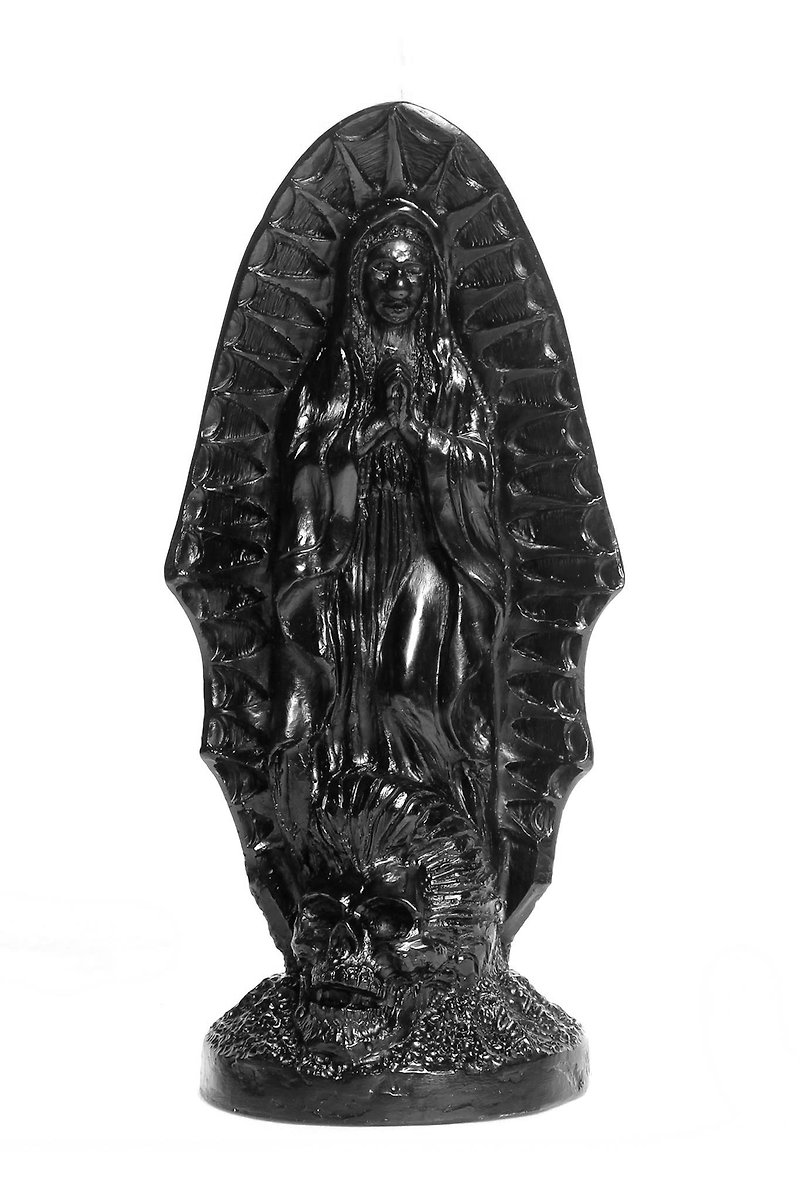 Maria B. 聖母蠟燭 - 香薰蠟燭/燭台 - 蠟 黑色
