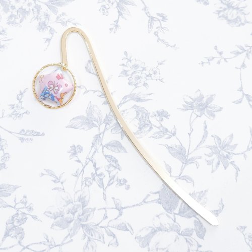 しおり　ブックマーカー❁ローズマリー(オーキッドピンク) 500x0.jpg