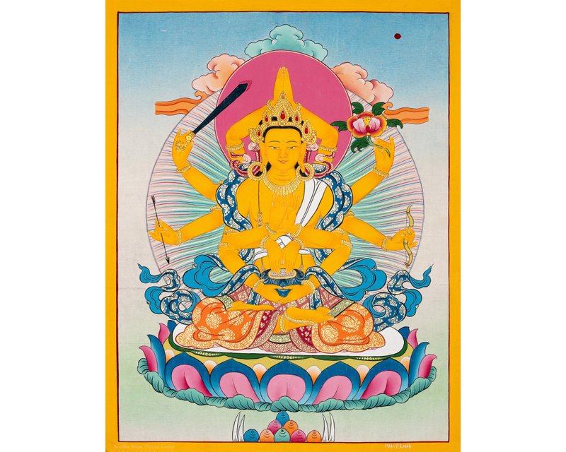 文殊菩薩   智慧之神 - 壁貼/牆壁裝飾 - 其他材質 多色