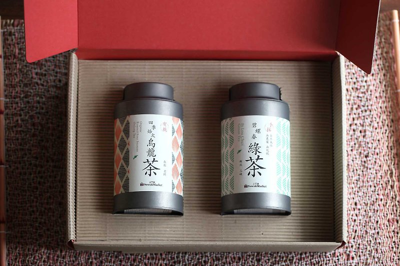 Two teas in harmony with tea gift box - fresh and white - ชา - อาหารสด 