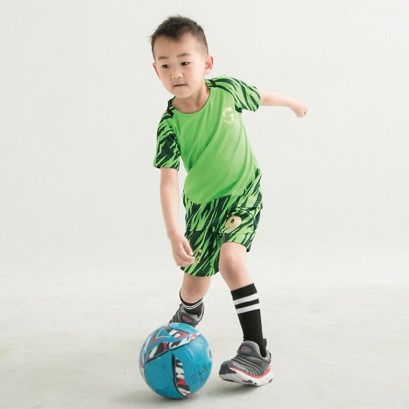 スポーツスーツを吸上éGratoの子供のサッカーキット（ハルク緑） - その他 - 紙 グリーン