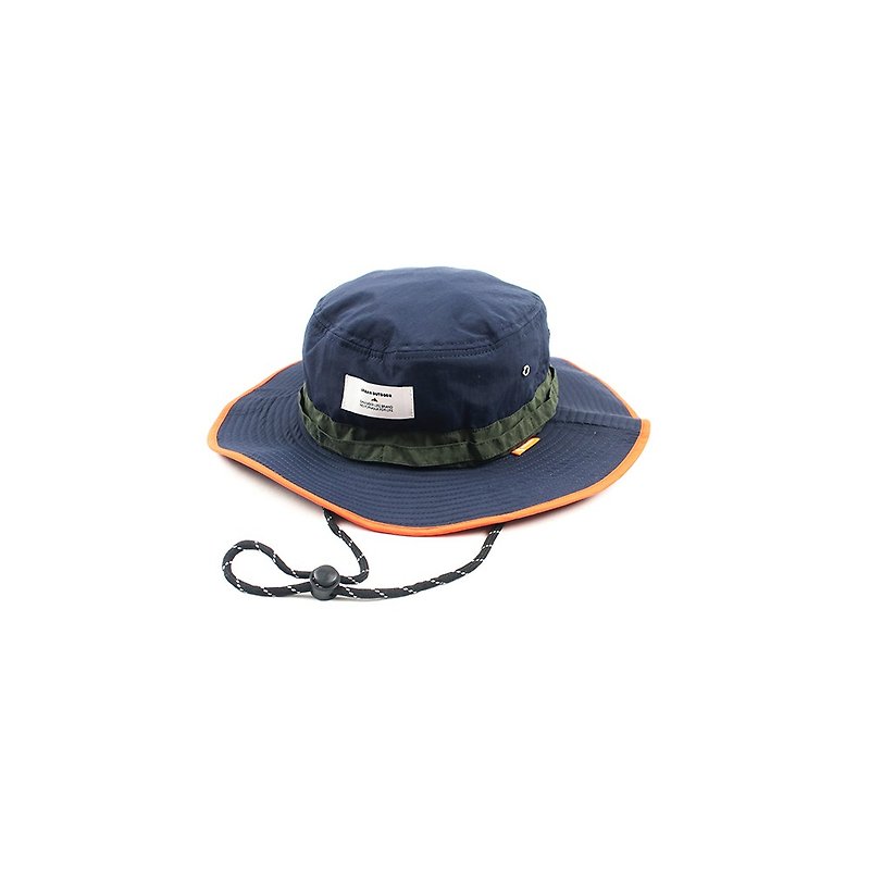 CHILL HIKE曬 拼色登山戰術漁夫帽 - 帽子 - 聚酯纖維 藍色