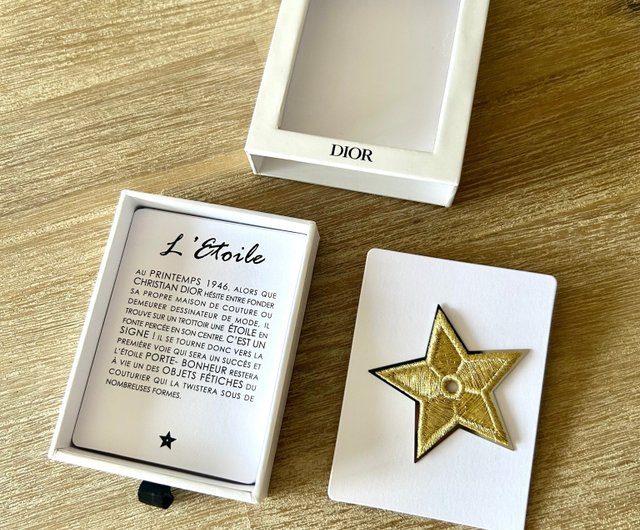 Japanese second-hand CHRISTIAN DIOR star stamp with original