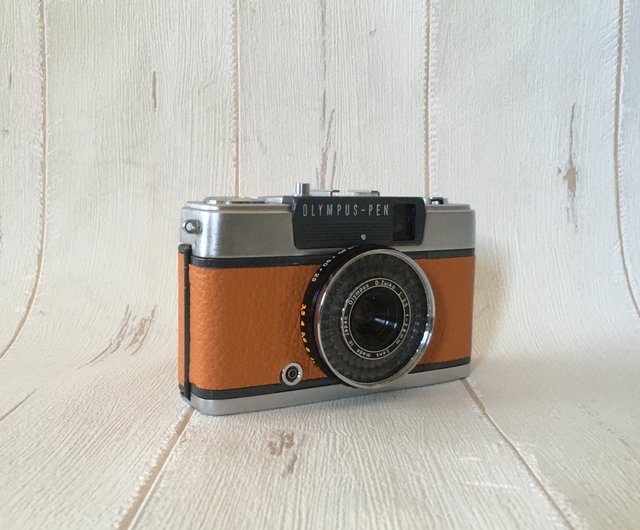 整備済・完動品】 OLYMPUS PEN EE-3 茶色-