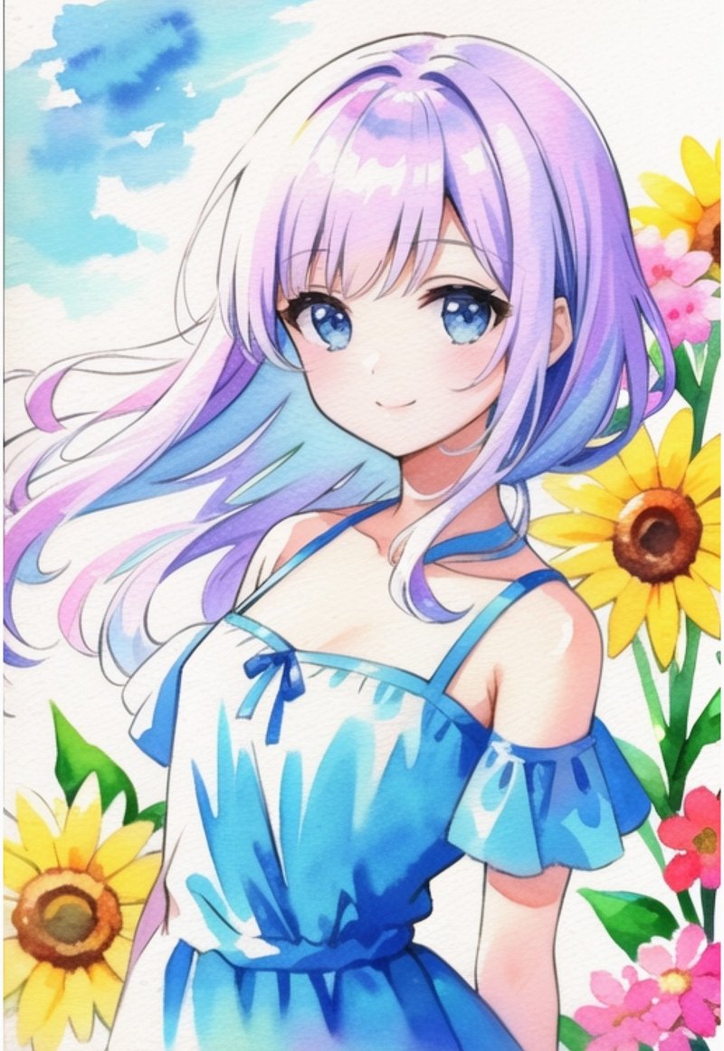 オリジナル人物ステッカー　No.265 - 貼紙 - 紙 