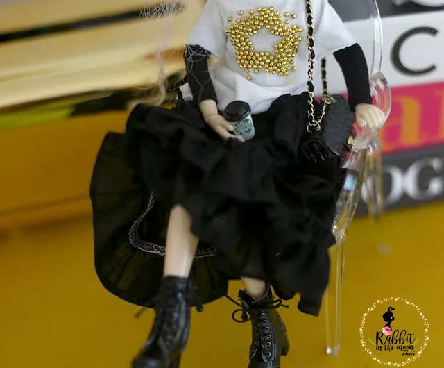 ネオブライス、リカちゃん、プーリップ、Bjd1/6、Ob22用の人形の服