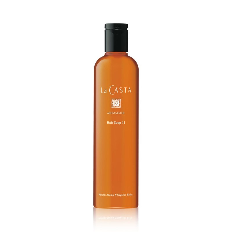 [Smooth and anti-frizzy] Salon-grade essential oil shampoo 300ml #11 Made in Japan - แชมพู - วัสดุอื่นๆ สีส้ม