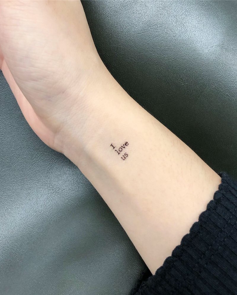 Tattoo : Words - 紋身貼紙/刺青貼紙 - 紙 