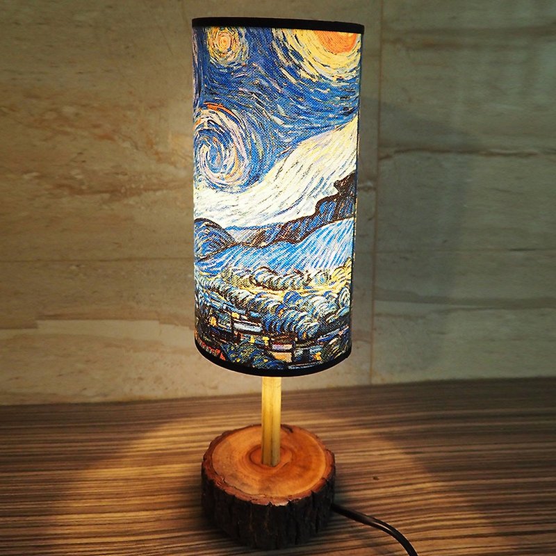 JB Design- Wenchuang Elm Desk Lamp - Starry Night (Send to Taiwan) - โคมไฟ - วัสดุอื่นๆ 