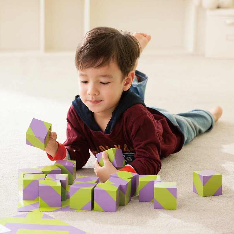 Weplay ファンタジー フォレスト ビルディング ブロック - 知育玩具・ぬいぐるみ - プラスチック 多色