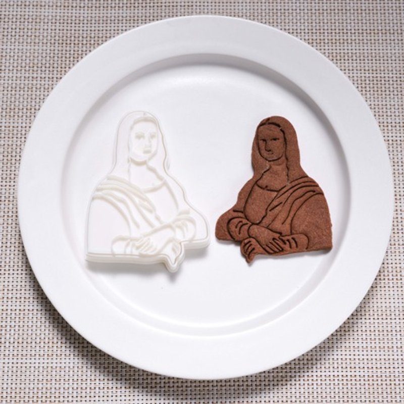 Mona Lisa (cookie cutter, cookie mold) - เครื่องครัว - ไม้ 