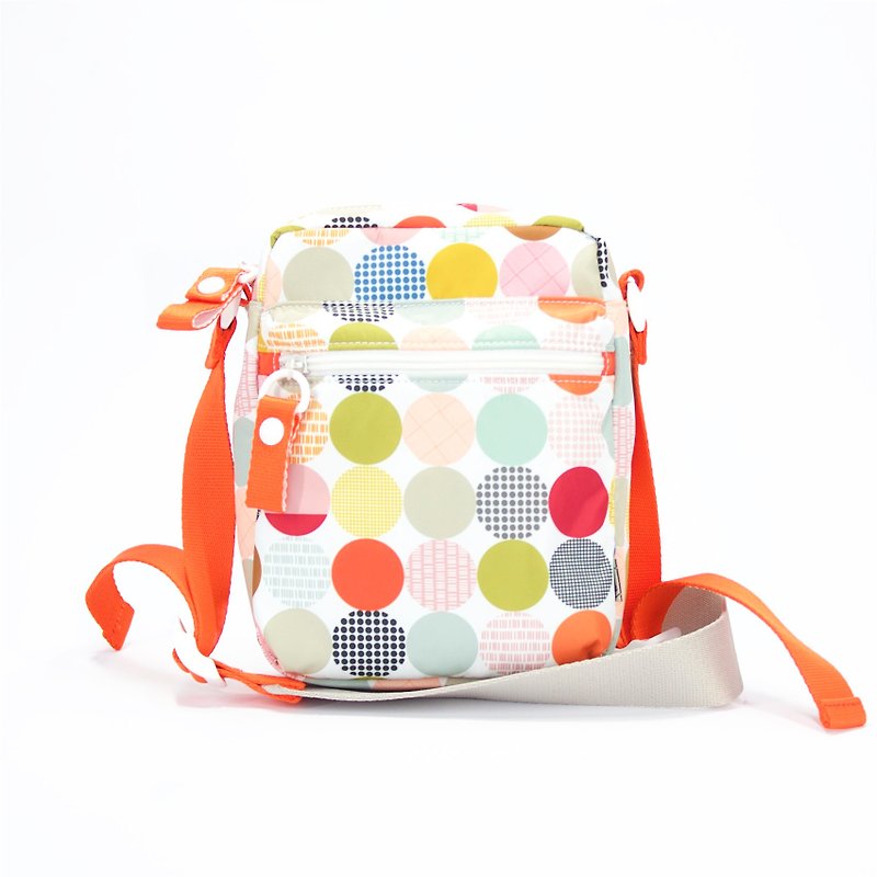 Ra Eco-friendly Super Light Waterproof Floral Mini Shoulder bag (Muti-colour) - Messenger Bags & Sling Bags - Polyester Multicolor