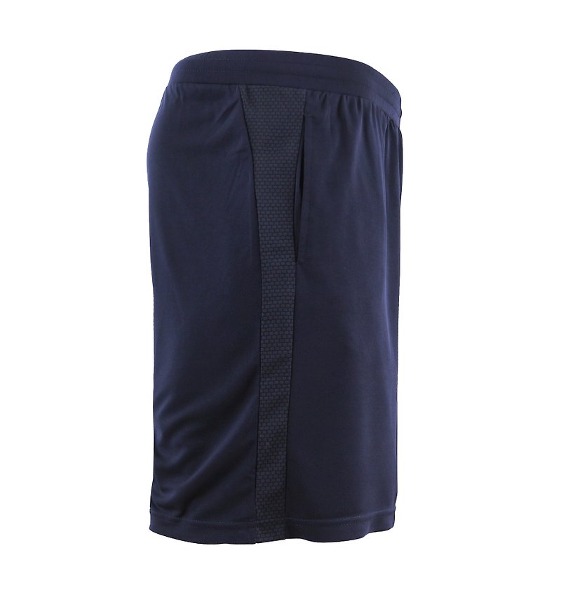 tools side stitching casual shorts # Zhangqing skin-friendly soft 170112-35 - กางเกงวอร์มผู้ชาย - เส้นใยสังเคราะห์ สีน้ำเงิน