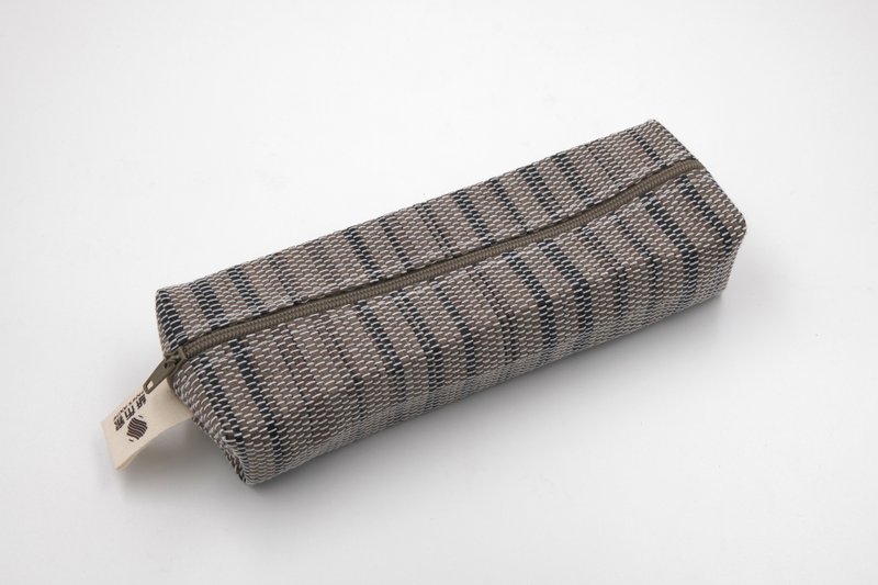 [Paper cloth home] Pencil case, stationery bag, corrugated gray - Pencil Cases - Paper Gray