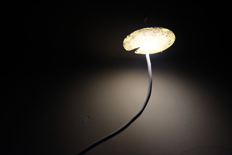 水中l木製ランプ常夜灯ベッドサイドランプ - 照明・ランプ - 木製 カーキ