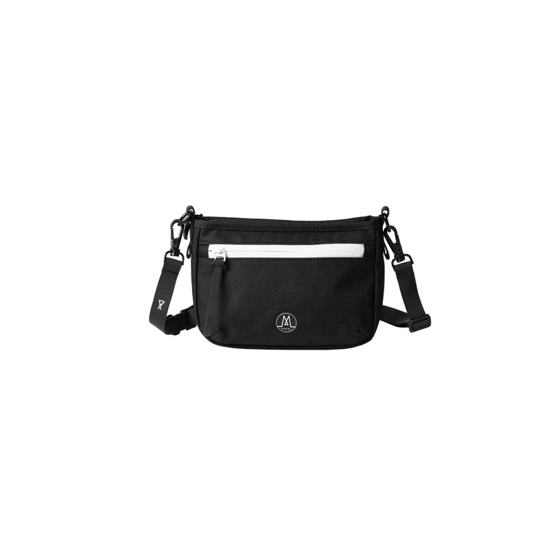 MORAL | Tait Mini Crossbody Bag - กระเป๋าแมสเซนเจอร์ - วัสดุอีโค สีดำ