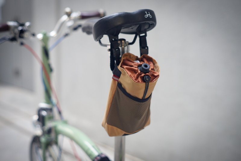 Brompton 兩用尾袋 HCW-SB005 - 腳踏車/滑板/周邊 - 聚酯纖維 卡其色