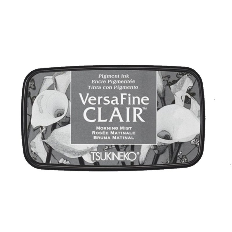 【TSUKINEKO 日本月貓】油性速乾極細印台 深色系 晨霧 - 插畫/繪畫/寫字 - 塑膠 灰色