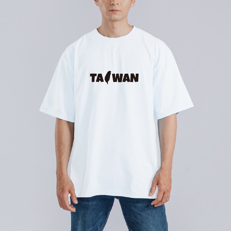 TAIWAN 臺灣 文創 衣服 T恤 白T 童裝 純棉 吸濕排汗 涼感衣 - 男 T 恤 - 棉．麻 多色