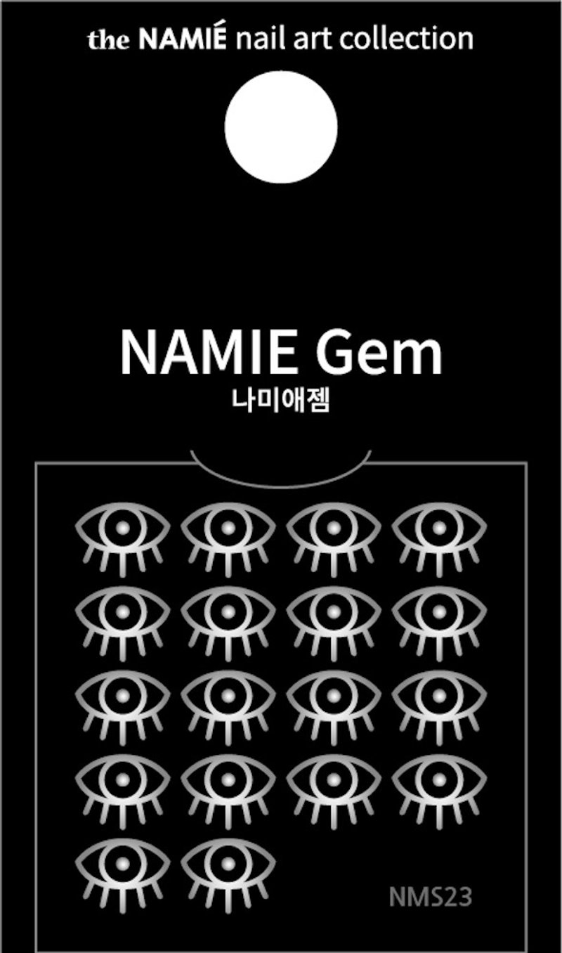 【專業用】NAMIE Gem 美甲裝飾藝術貼紙 Normal Metallic 23 - 指甲油/指甲貼 - 紙 金色