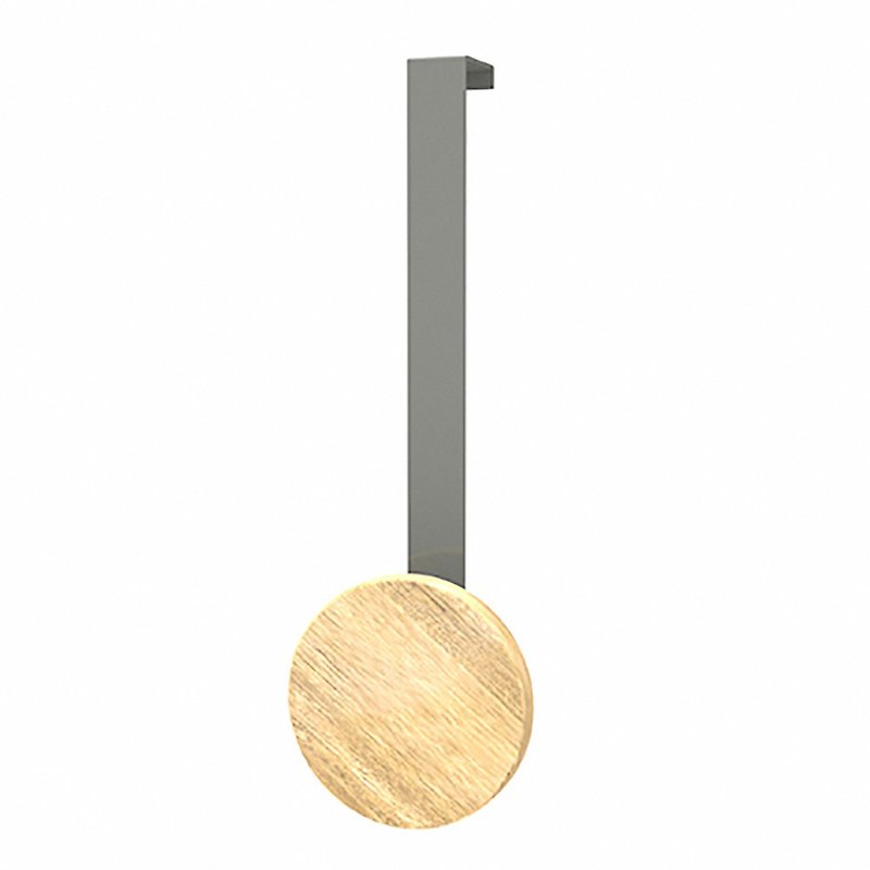 Design Bite Door Hook (Oak Cork Marble) - Hangers & Hooks - Other Metals Multicolor