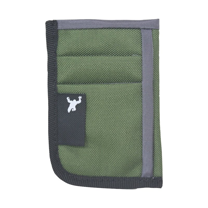 Greenroom136 - Pocketbook Slim - Slim wallet - Green - Wallets - Waterproof Material Green