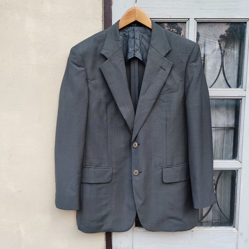 Vintage YOHJI YAMAMOTO SACSNY YSaccs 2 Buttons Blazer - Men's Coats & Jackets - Polyester Black