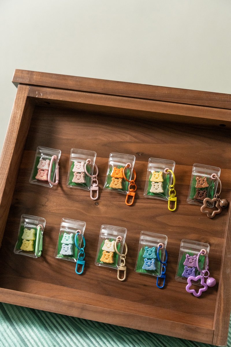 小bo蠟粒匙扣 - 鑰匙圈/鑰匙包 - 蠟 多色