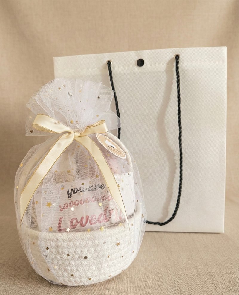 (加購) 滿滿心意禮籃 - 禮物盒/包裝盒 - 紙 白色