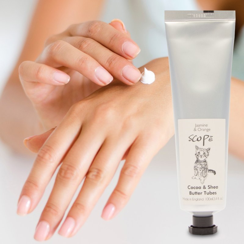 【SCOPē】Jasmine Orange Hand Cream-Made in the UK 100ml - Nail Care - Concentrate & Extracts 