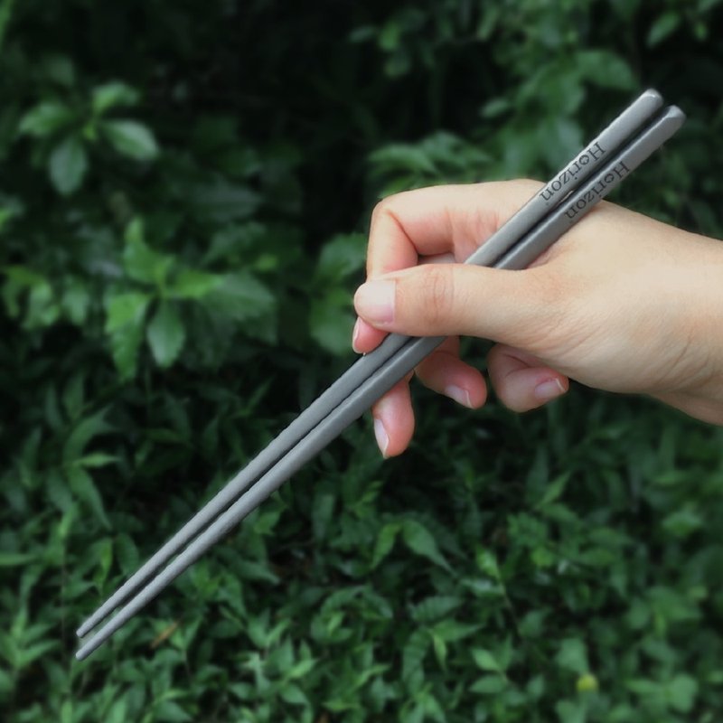 【Horizon Skyline】Pure Titanium Outdoor Camping Chopsticks - Camping Gear & Picnic Sets - Other Metals 