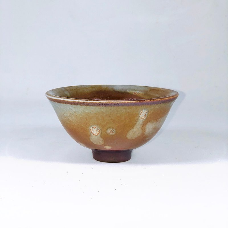 【唯一手作】柴燒 志野小茶碗JC060 - 茶壺/茶杯/茶具 - 其他材質 
