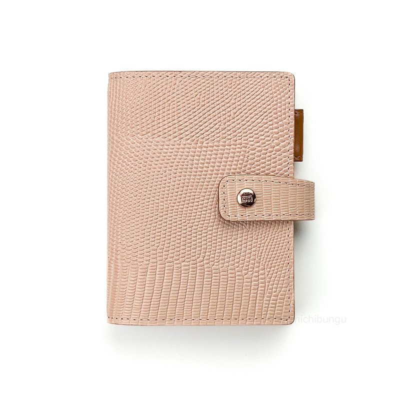 NEO-FINARD Cherry Blossom Powder/MICRO5 Size | Five Hole Binder - Notebooks & Journals - Genuine Leather Pink