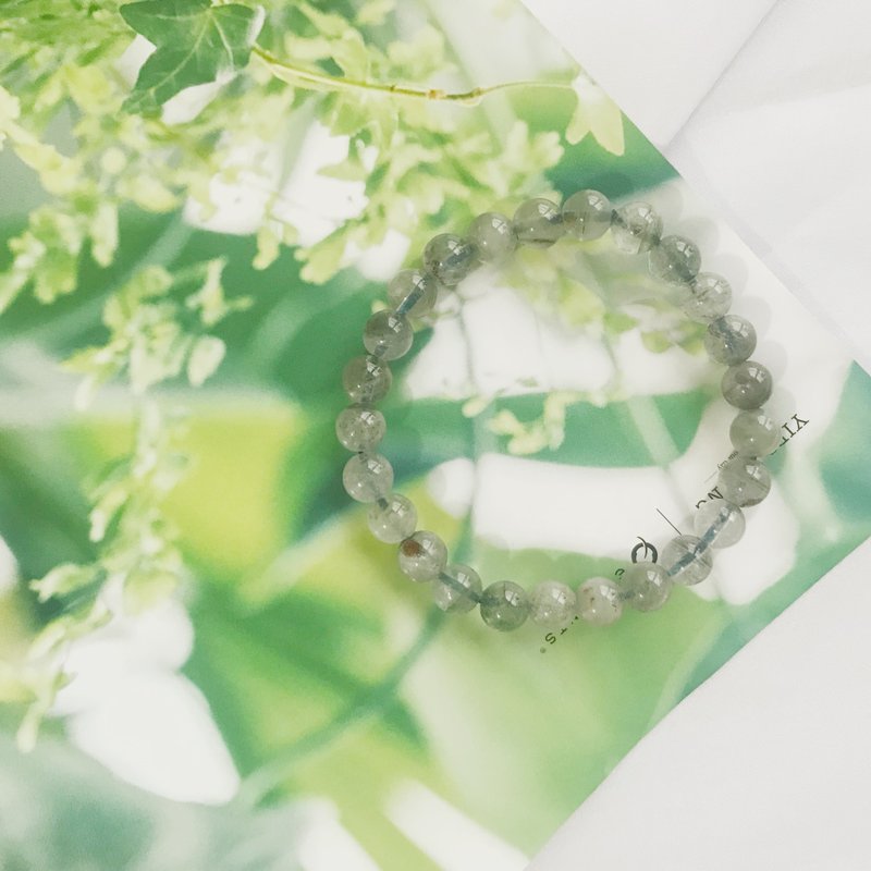 Green ghost crystal bracelet - Bracelets - Crystal Green