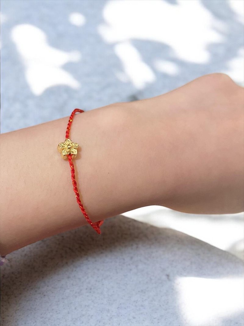 幸運手繩 - 手鍊/手鐲 - 其他材質 紅色