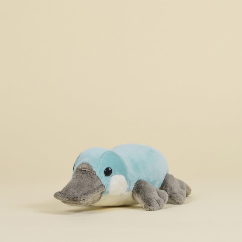 Mini Bellzi | Plati the Platypus - Stuffed Dolls & Figurines - Other Man-Made Fibers Multicolor