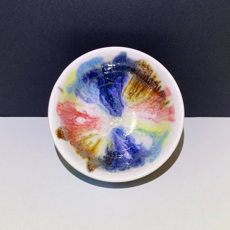 冰晶油畫山水迷你杯 / 邱毓寧 / 鶯歌燒 / A25 - 茶壺/茶杯/茶具 - 瓷 多色
