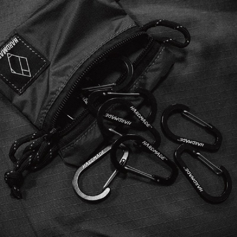 Outdoor camping multi-purpose brand D-type carabiner - อื่นๆ - อลูมิเนียมอัลลอยด์ สีดำ