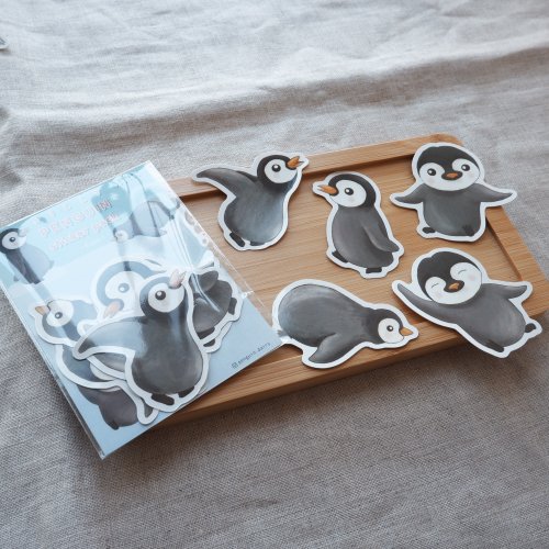 Animal Stickers  Polar Bear Stickers - Shop penguin dairy Stickers - Pinkoi