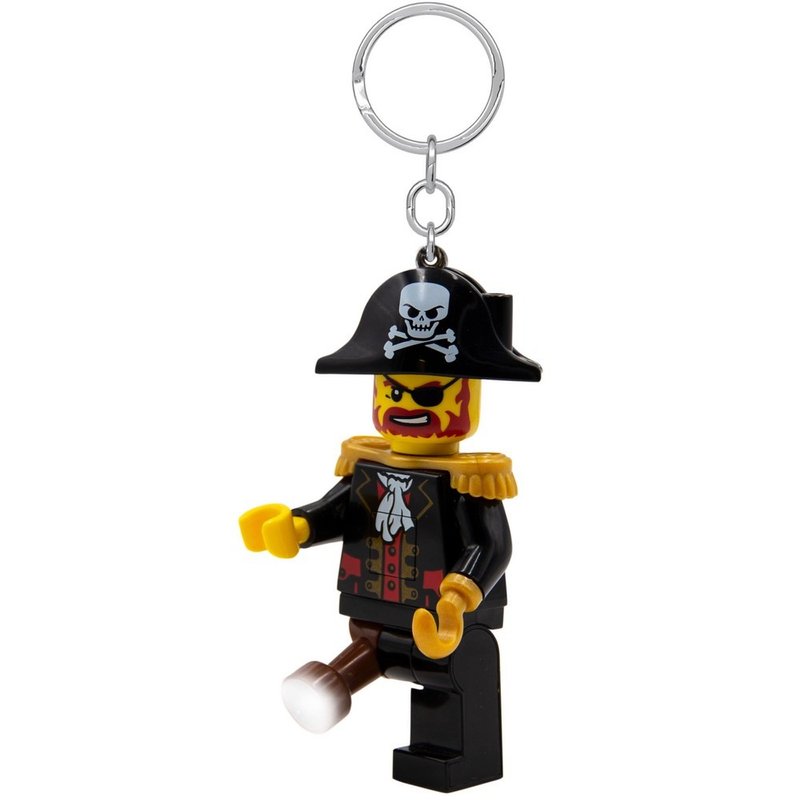 LEGO LEGO Redbeard Pirate Captain Keychain Lamp - Charms - Other Materials 