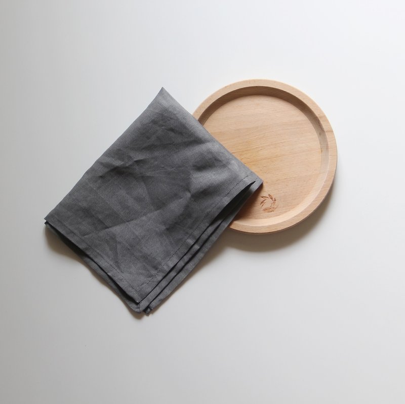 Kitchen towel kitchen towel - gray - ผ้ารองโต๊ะ/ของตกแต่ง - ผ้าฝ้าย/ผ้าลินิน สีเทา