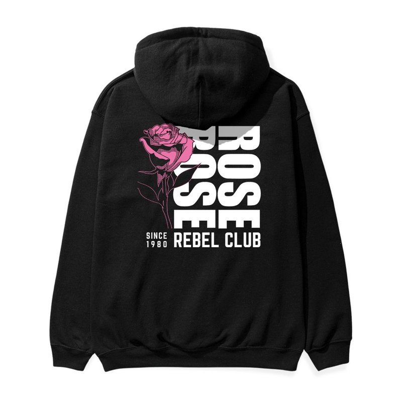 【Creeps Original】Rebel Club Heavyweight Fleece Hoodie - Unisex Hoodies & T-Shirts - Cotton & Hemp Multicolor